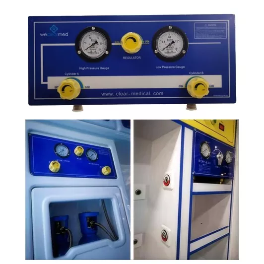 Ambulancia múltiple de gas médico